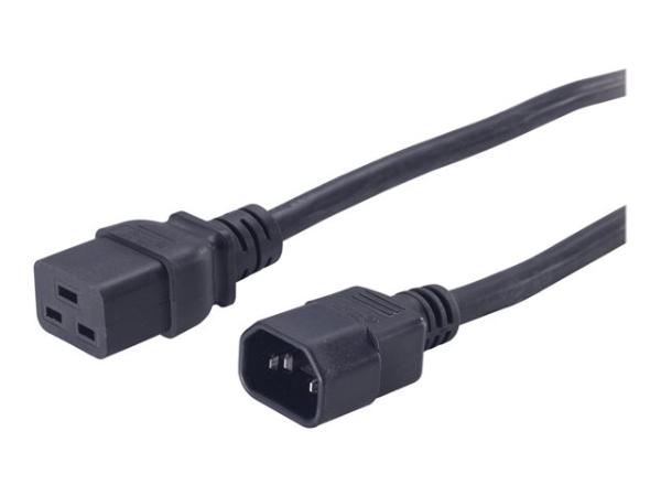 Pwr Cord, 10A, 100-230V, C14 to C19