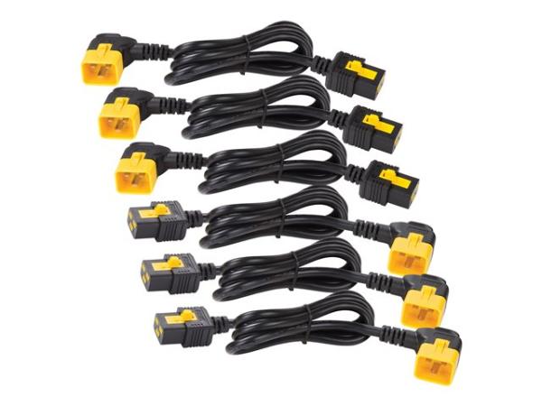 APC Power Cord Kit (6 ea), Locking, C19 to C20 1,8