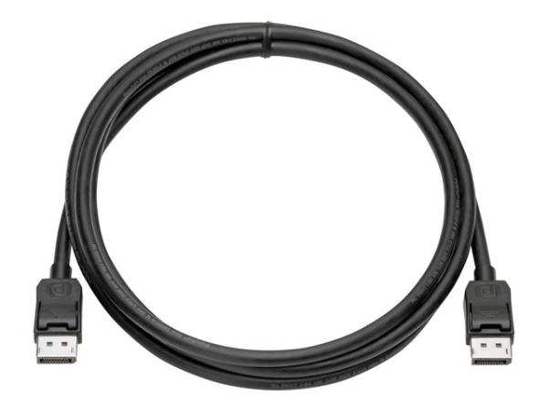 HP Displayport (DP) Cable, 2m, Black